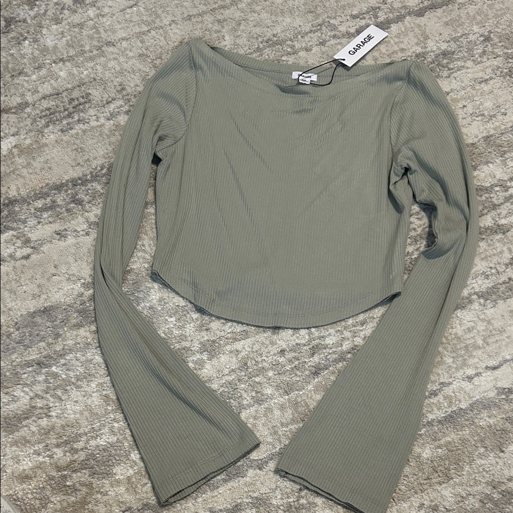 NWT garage long sleeve shirt
